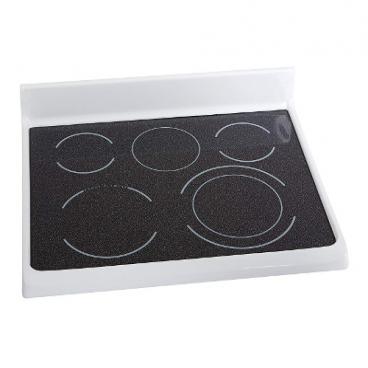 Kenmore 790.96542601 Main Glass Cooktop (Black and White, Five Burner)