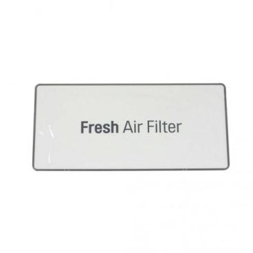 LG LRFXS2503S Fresh Air Filter Cover Decor (White) Genuine OEM