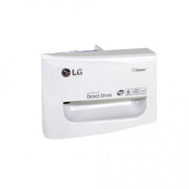 LG WM8100HVA Detergent Dispenser Drawer - White - Genuine OEM