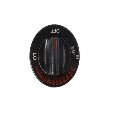 Magic Chef 8341VB Burner Control Knob (black) - Genuine OEM