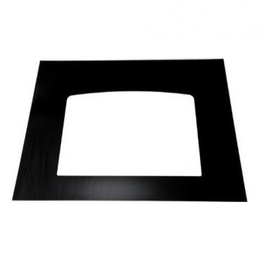 Maytag MGR7662WS3 Outer Door Panel/Glass -black - Genuine OEM