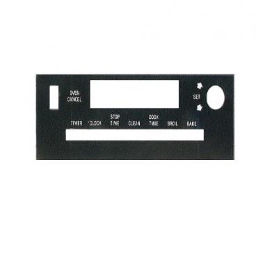 Roper H9608W0 Clock-Time Control Cover-Faceplate - Genuine OEM