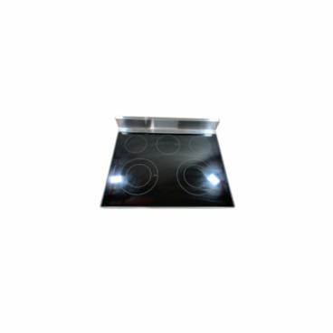 Samsung NE63A6311SS/AA-00 Main Glass Cooktop - Black - Genuine OEM