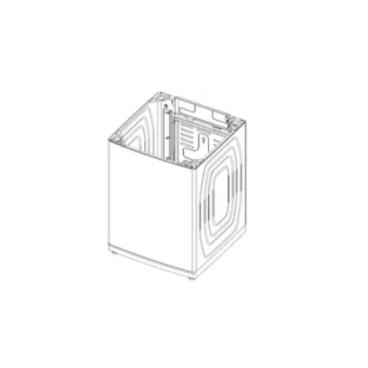 Samsung WA50R5400AW/US Frame Case Assembly - Genuine OEM