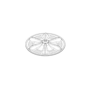 Samsung WA54R7600AC/US Pulsator Assembly - Genuine OEM