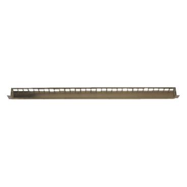 GE Part# WB07T10502 Cabinet Trim (OEM) Bottom, Stainless Steel