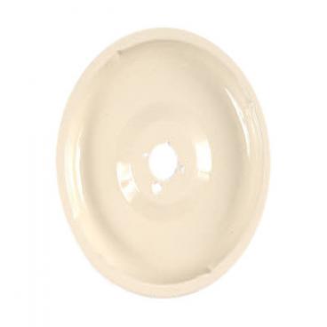 GE Part# WB31K5096 Porcelain Gas Burner Bowl (OEM) Almond