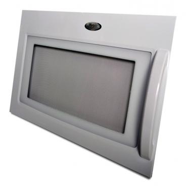 Whirlpool MH1170XSQ0 Complete Microwave Door (white) - Genuine OEM