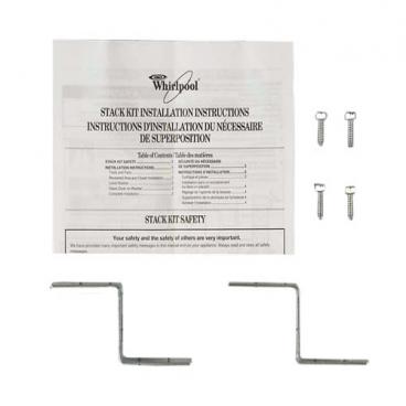 Whirlpool WFC7500VW1 Stacking Kit - Genuine OEM