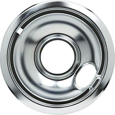 Admiral 651WH Stove Drip Bowl (6 inch, Chrome) - 125 Pack Genuine OEM