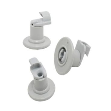 Amana ADB2500AWB Upper Dishrack Roller and Axle Assembly - Genuine OEM