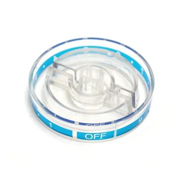 AT19M8V Refrigerator Temperature Knob (Clear, Blue) - Genuine OEM