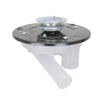 AW26K3H Drain Pump Assembly (2 Port) w/ Belt Pulley - Genuine OEM