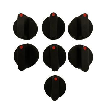 BNEA3H9TZ Oven Range Control Knob Kit (Set of 7) - Genuine OEM