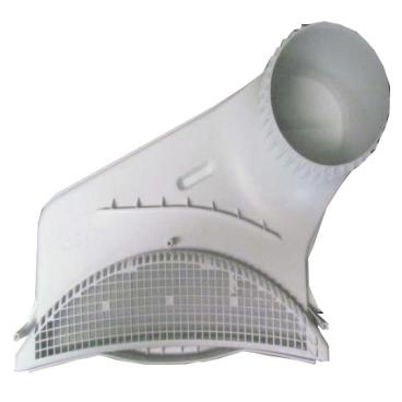 CDE6505AZW Dryer Air/Lint Duct Assembly - Genuine OEM