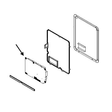 Jenn-Air JFFCC72EHL02 Control Panel - Genuine OEM