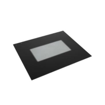 KitchenAid KEMS378GBL1 Door Glass - Genuine OEM