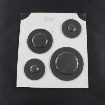 KitchenAid KGCC566RBL07 Burner Cap Set - Genuine OEM