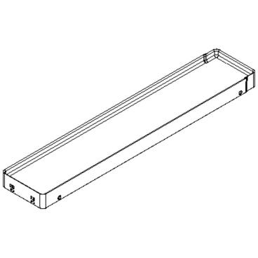 KitchenAid KGCC566RBL07 Cooktop Drip Pan - Genuine OEM