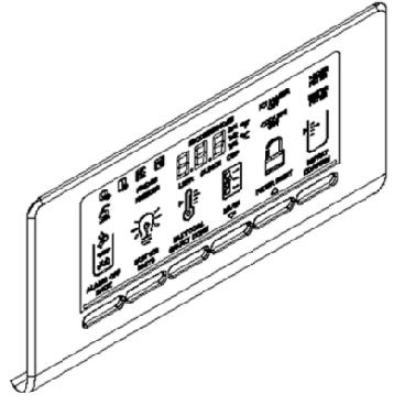 KitchenAid KRSC500ESS01 Water/Ice Dispenser Touchpad Control Panel - Black  - Genuine OEM