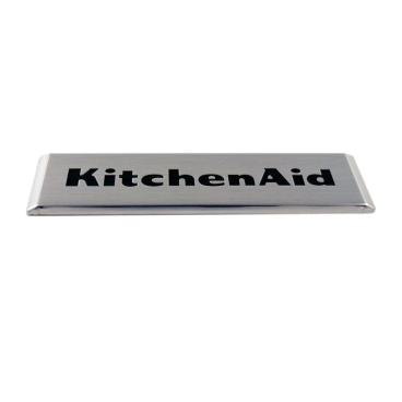KitchenAid KSGG700EBS2 Nameplate (Stainless) - Genuine OEM