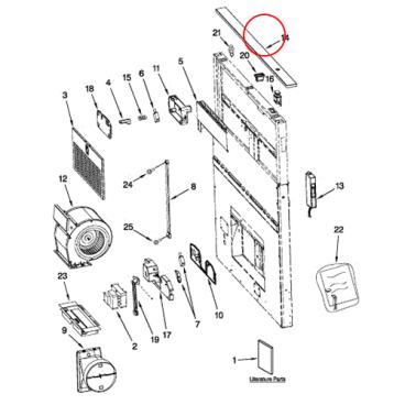 KitchenAid KXD4736YSS5 Decor Trim - Genuine OEM