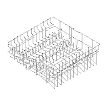 Maytag MDB8979SFZ0 Upper Dishrack - Genuine OEM