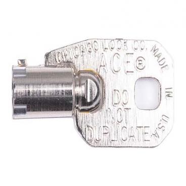 Whirlpool CET9100GQ0 Door Key - Genuine OEM