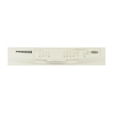 Whirlpool DU1300XTVB7 Touchpad Control Panel - White - Genuine OEM