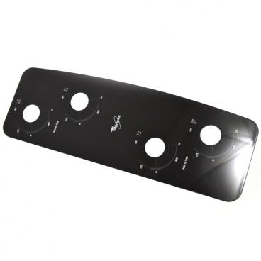 Whirlpool SCS3617RQ00 Burner Knob Control Panel - Black - Genuine OEM