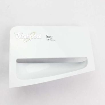 Whirlpool WFW86HEBC0 Dispenser Drawer Handle (White) Genuine OEM