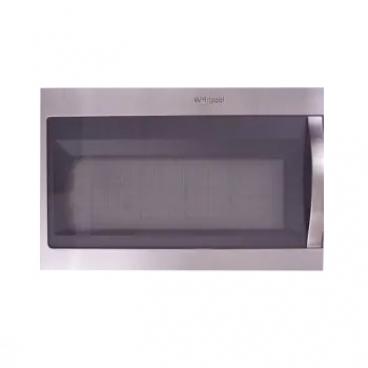 Whirlpool WMH31017FD0 Microwave Door Assembly - Stainless - Genuine OEM