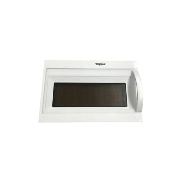 Whirlpool WMH31017HB3 Microwave Door Assembly - White - Genuine OEM