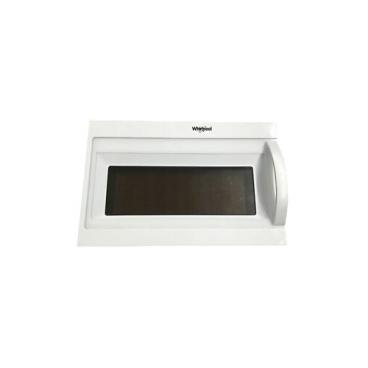 Whirlpool WMH31017HS4 Microwave Door Assembly - White - Genuine OEM