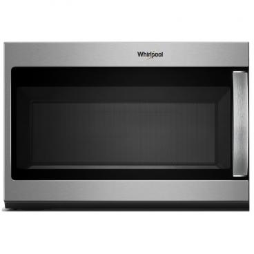 Whirlpool WMH32519HV5 Microwave Door Assembly - Stainless Steel - Genuine OEM