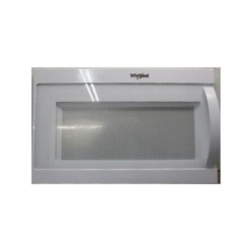 Whirlpool WMH53521HZ2 Microwave Door Assembly - White  - Genuine OEM