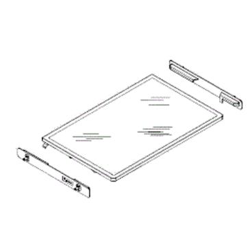 Whirlpool WRT1L1TZYB00 Support Rail (Right) - Genuine OEM