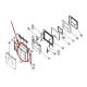 Dacor Part# 27088B Mounting Frame Assembly (OEM)