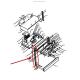 Dacor Part# 27318B Trim and Hinge Port (OEM)