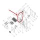 Dacor Part# 27454 Case Assembly (OEM) Left
