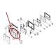 Dacor Part# 27496B Mounting Frame Assembly (OEM)