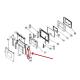 Dacor Part# 27496R Mounting Frame Assembly (OEM)