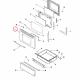 Whirlpool Part# 7760P218-60 Door Panel (OEM)