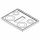 Whirlpool Part# W10818724 Cooktop (OEM)