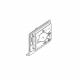 GE Part# WB34X32721 Air Guide - Genuine OEM