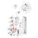 Samsung Part# DA97-02061D  Basket Rail (OEM) Left