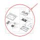 Samsung Part# DG94-00730A Cooktop (OEM)