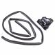 Frigidaire FDB837GFR2 Door Latch and Gasket Kit (Black) - Genuine OEM