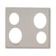 Frigidaire FEF366CASB Main Metal Cooktop (White) - Genuine OEM