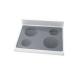 Frigidaire FEF366CSG Glass Cook Top Panel (White and Black) - Genuine OEM